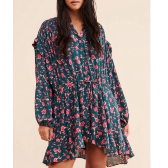 Free People Dresses & Skirts - Free People Floral Mini Dress